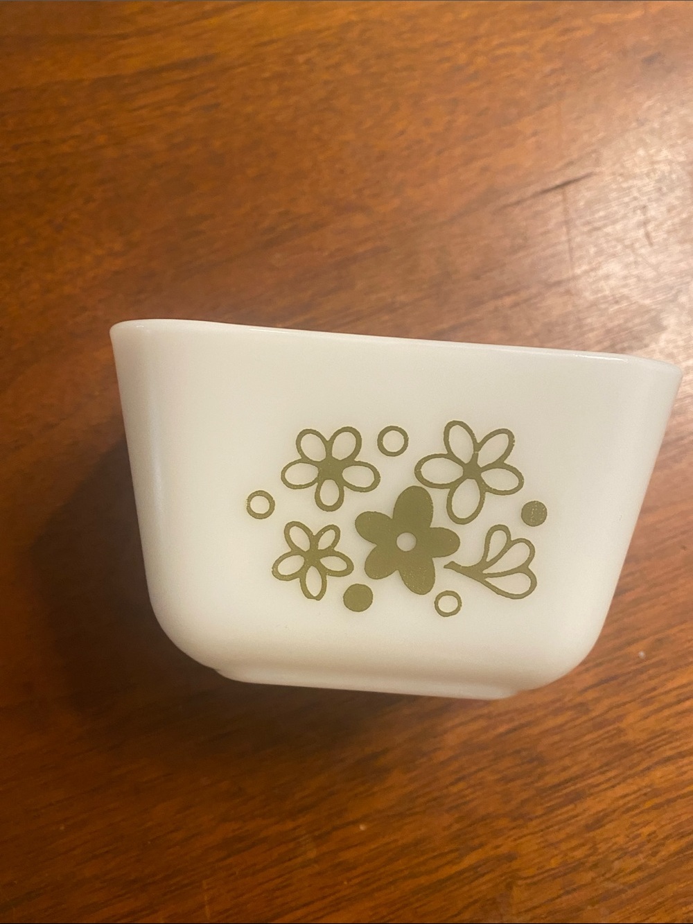 Pyrex Crazy Daisy 501 Refrigerator Dish